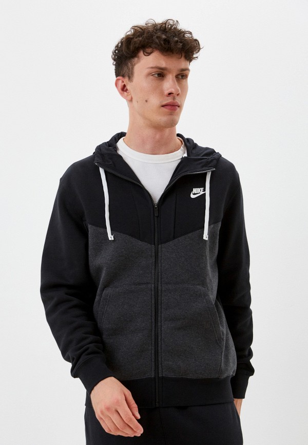

Толстовка Nike, Серый, M NSW HYBRID FLC FZ HOODIE BB