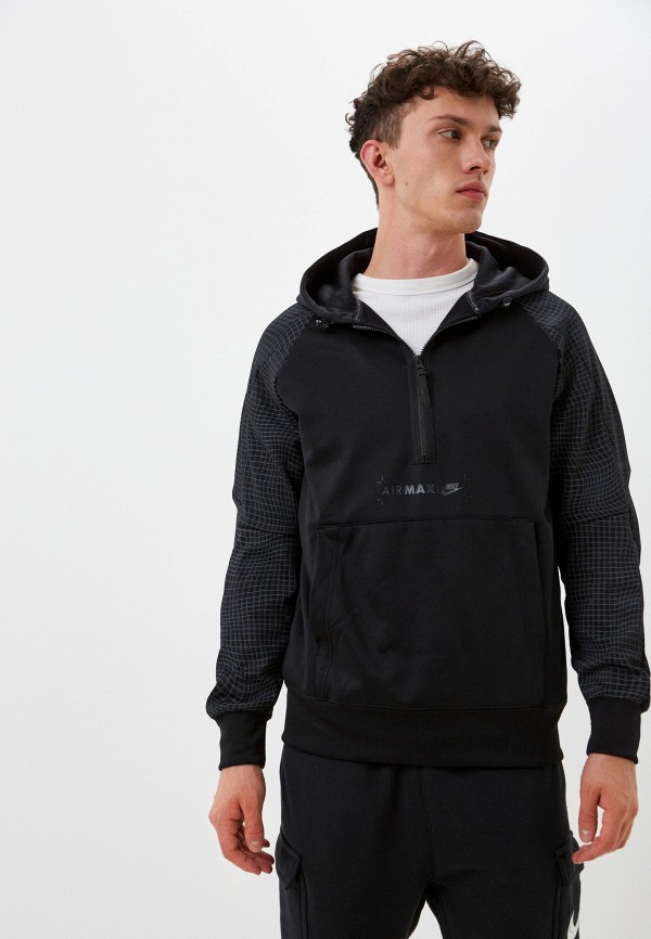 

Худи Nike, Черный, M NSW AIR MAX FLC HZ HOODIE BB