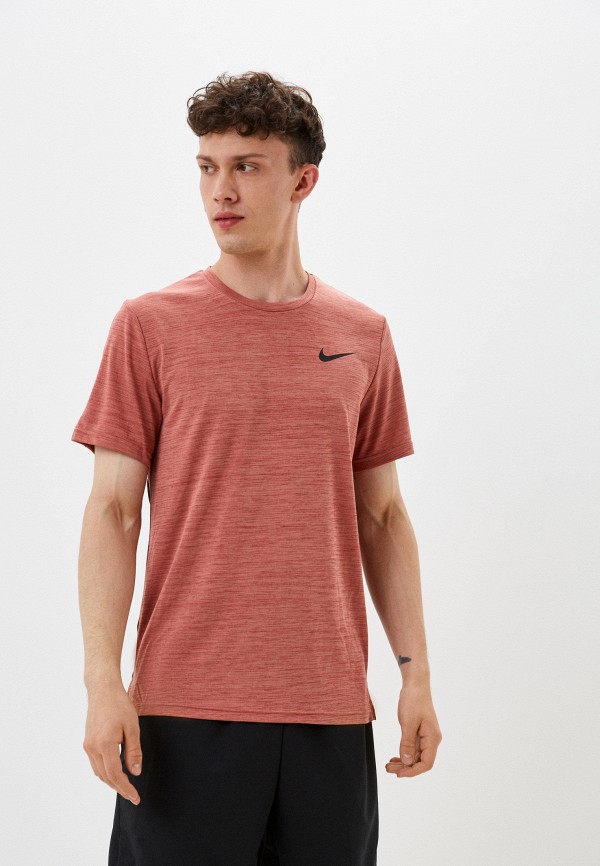 

Футболка спортивная Nike, Розовый, M NK TOP SS HYPER DRY VENEER