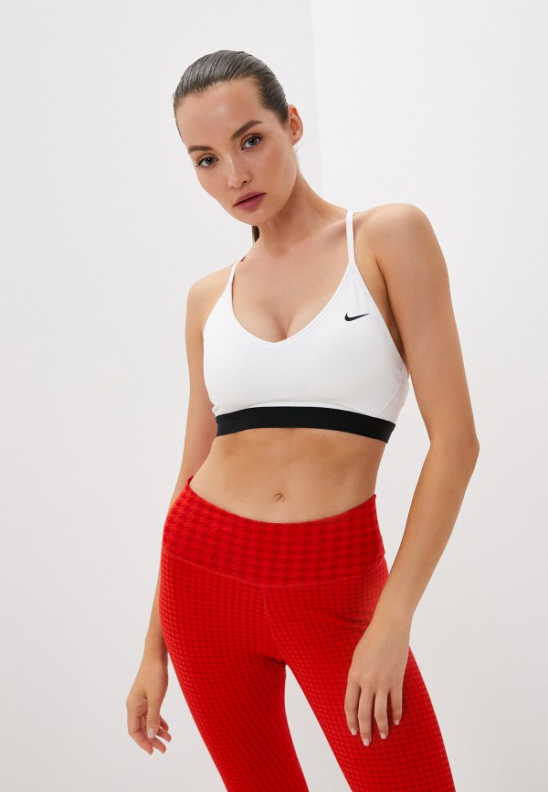 

Топ спортивный Nike, Белый, NIKE INDY BRA NFS