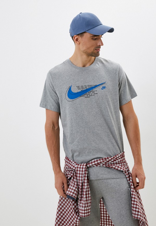 

Футболка Nike, Серый, M NSW COURT SS TEE FS
