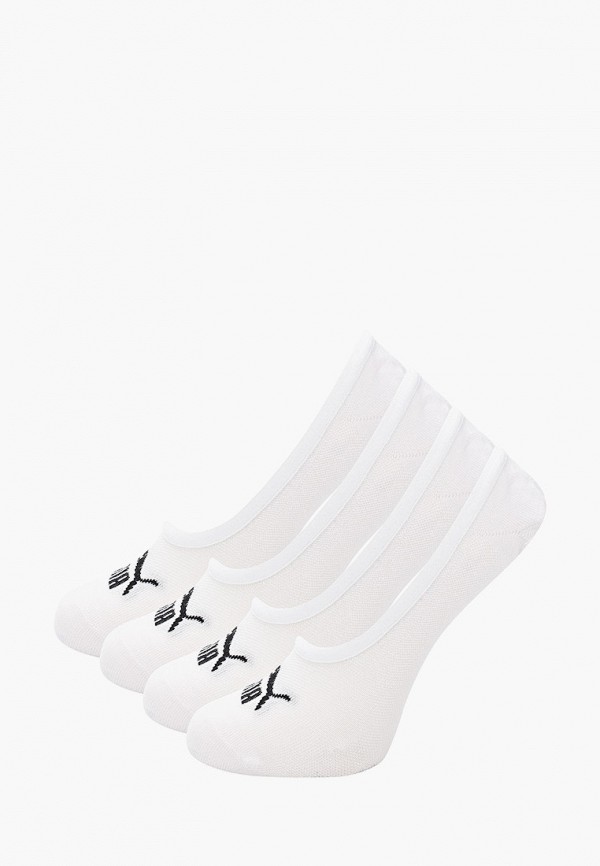 

Носки 4 пары PUMA, Белый, NOS PUMA UNISEX FOOTIE 4P