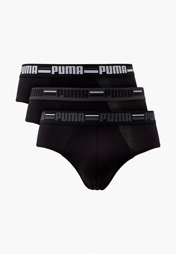 

Трусы 3 шт. PUMA, Черный, PUMA BASIC BRIEF BRAND ELAST