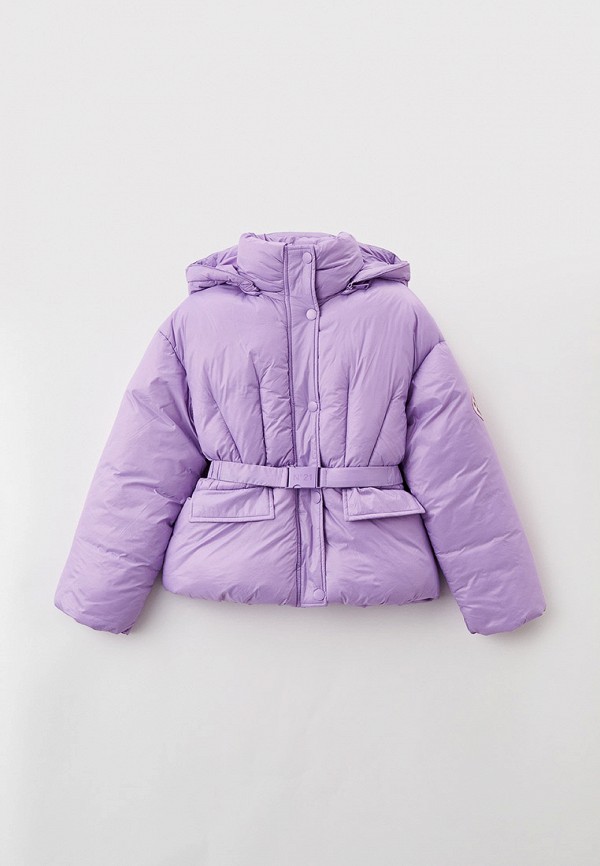 Куртка утепленная N21 фиолетового цвета