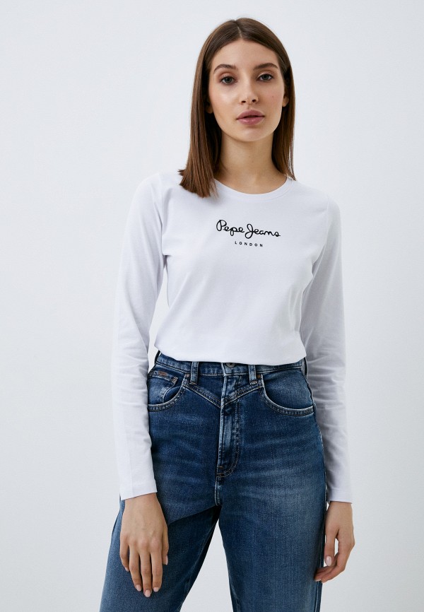 

Лонгслив Pepe Jeans, Белый, NEW VIRGINIA LS N