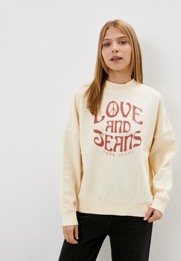 

Свитшот Pepe Jeans, Бежевый, ROSALIA
