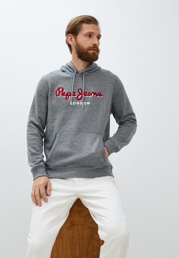 

Худи Pepe Jeans, Серый, LAMONT HOODIE
