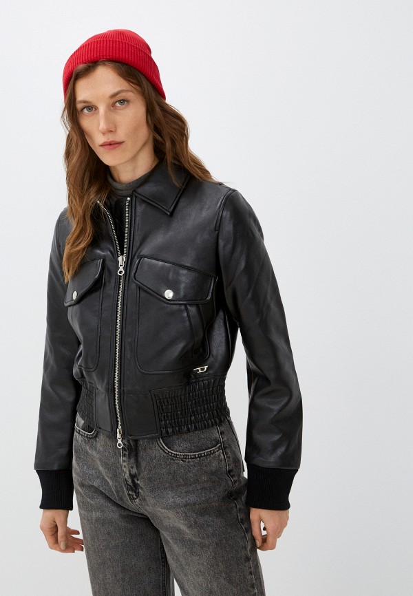 

Куртка кожаная Diesel, Черный