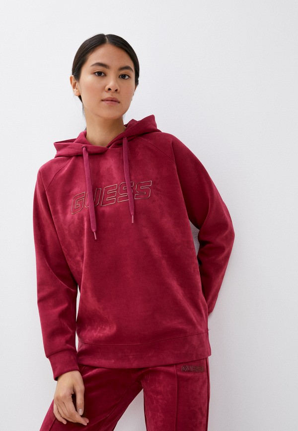 

Худи Guess, Бордовый