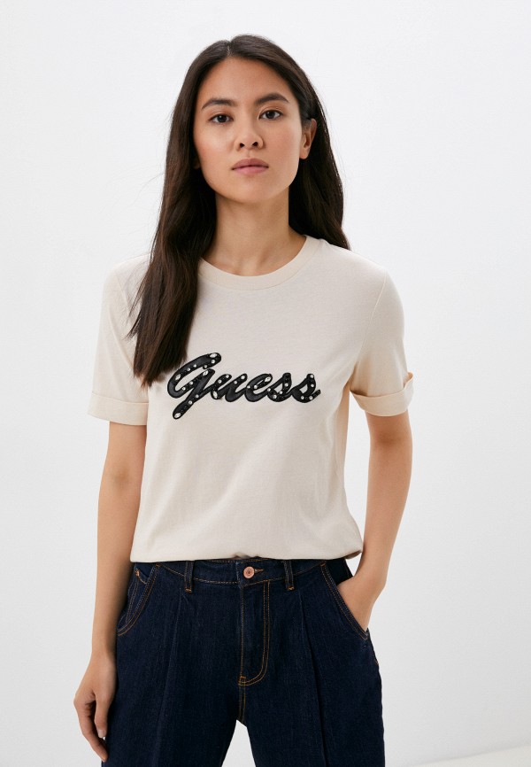 

Футболка Guess, Бежевый