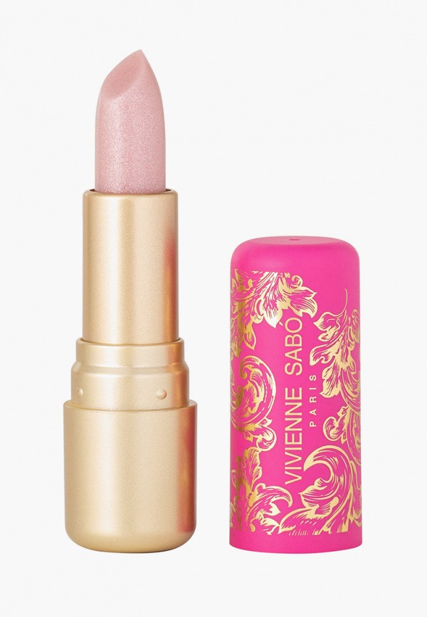 

Бальзам для губ оттеночный Vivienne Sabo, Розовый, BALM FANTAISIE, с ягодным ароматом, тон 03 бежевый мерцающий, 4 г