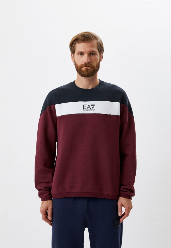 

Свитшот EA7, Бордовый, ATHLETIC COLORBLOCK