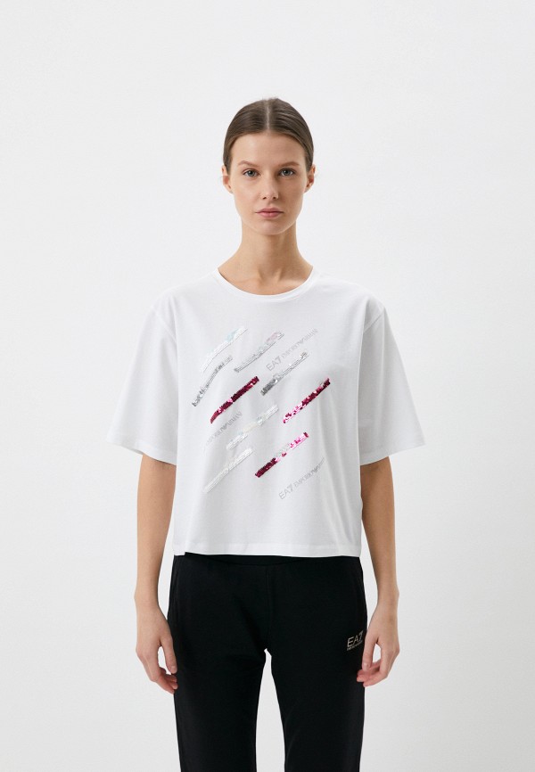 

Футболка EA7, Белый, SOCCER FASHION