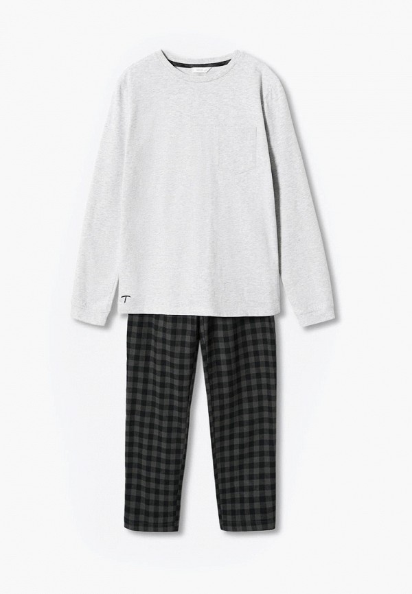 

Пижама Mango Kids, Серый, EDMOND