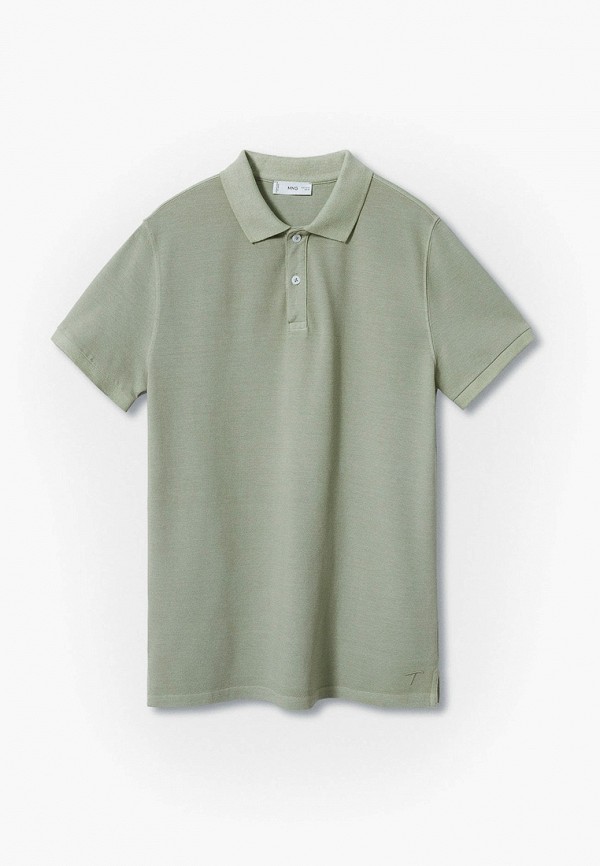 

Поло Mango Kids, Зеленый, POLO