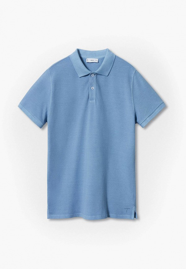 

Поло Mango Kids, Голубой, POLO