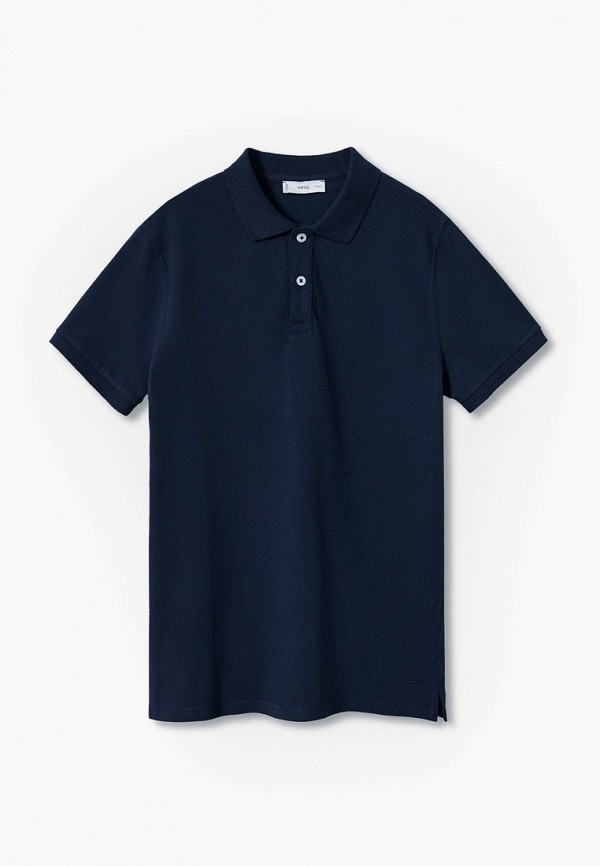 

Поло Mango Kids, Синий, POLO