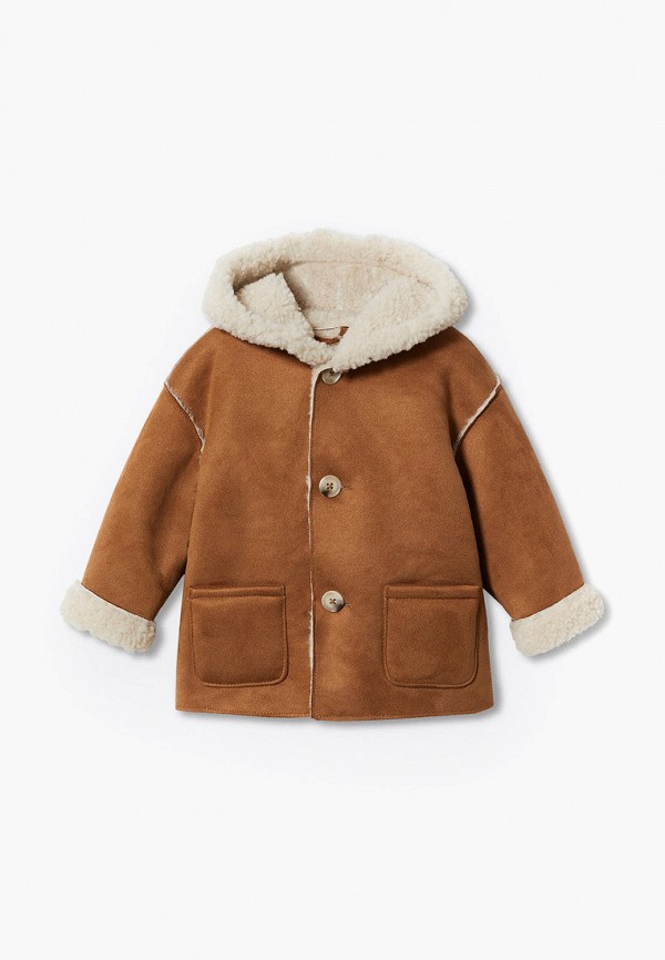 

Дубленка Mango Kids, Коричневый, CARLO