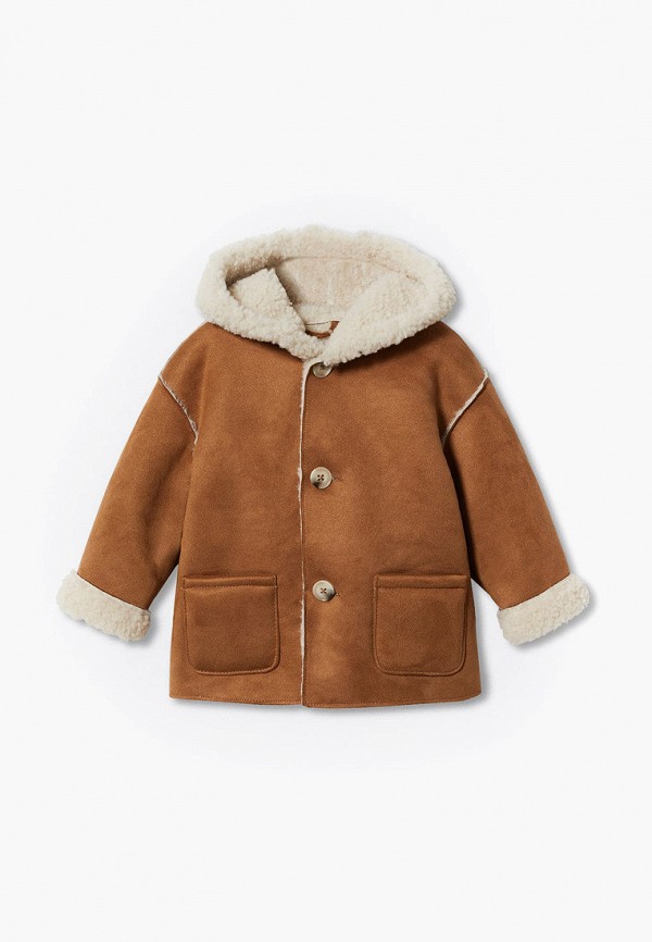 

Дубленка Mango Kids, Коричневый, CARLO