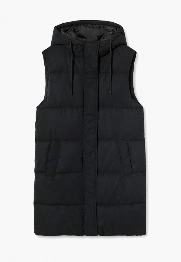 

Жилет утепленный Mango Kids, Черный, CROCO