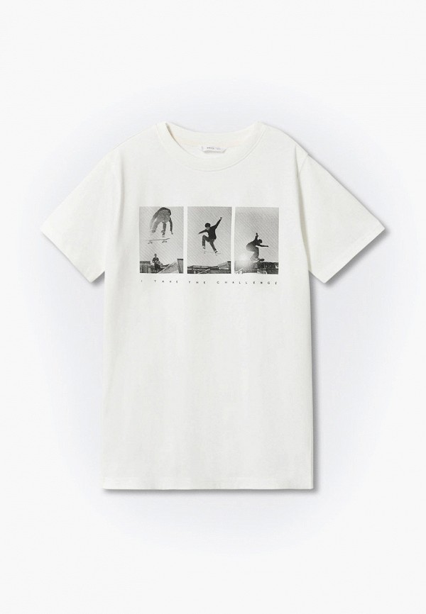 

Футболка Mango Kids, Белый, PHOTOTB