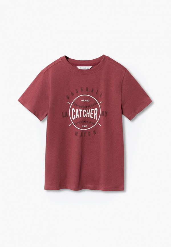 

Футболка Mango Kids, Красный, TEAM
