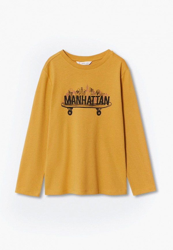 

Лонгслив Mango Kids, Желтый, SPENCER3