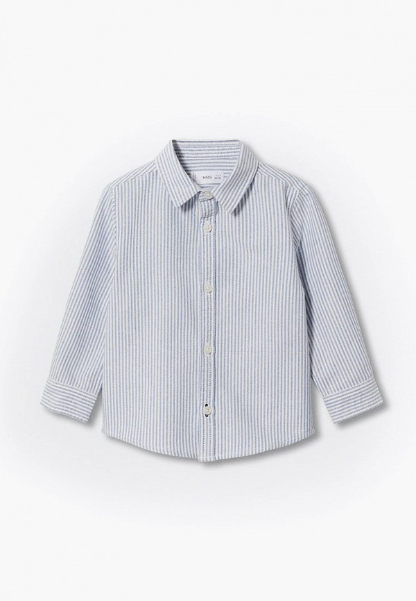 

Рубашка Mango Kids, Синий, OXFORDBR