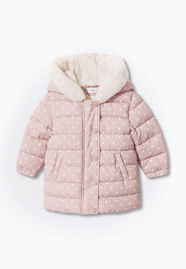

Куртка утепленная Mango Kids, Розовый, JULONG3