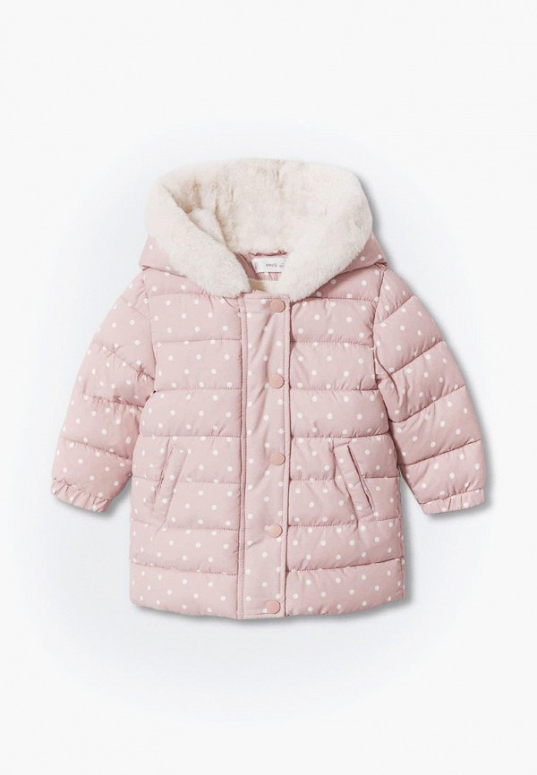 

Куртка утепленная Mango Kids, Розовый, JULONG3