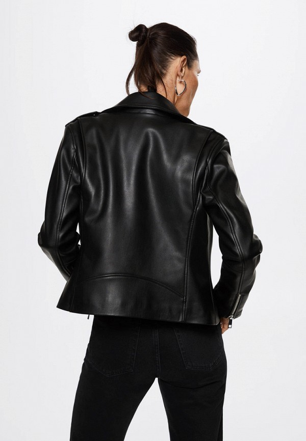 фото Куртка кожаная mango