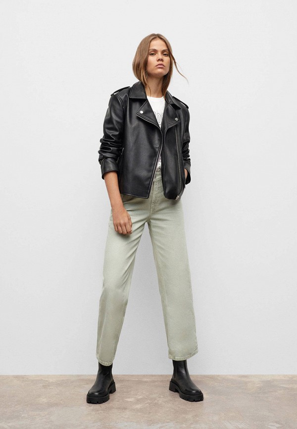 фото Куртка кожаная mango kids