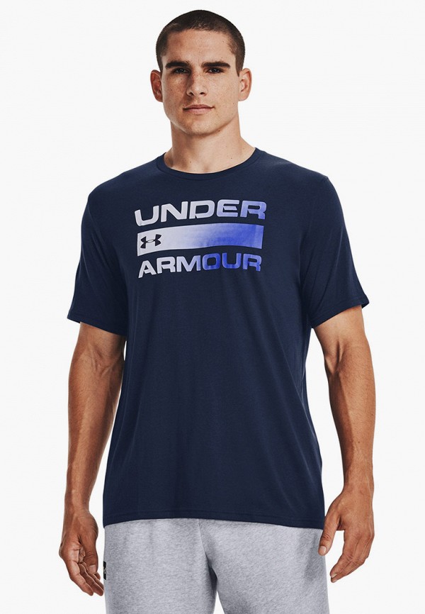 

Футболка спортивная Under Armour, Синий, UA TEAM ISSUE WORDMARK SS