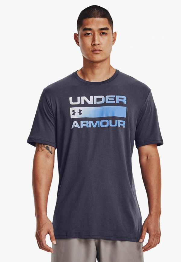 

Футболка спортивная Under Armour, Синий, UA TEAM ISSUE WORDMARK SS