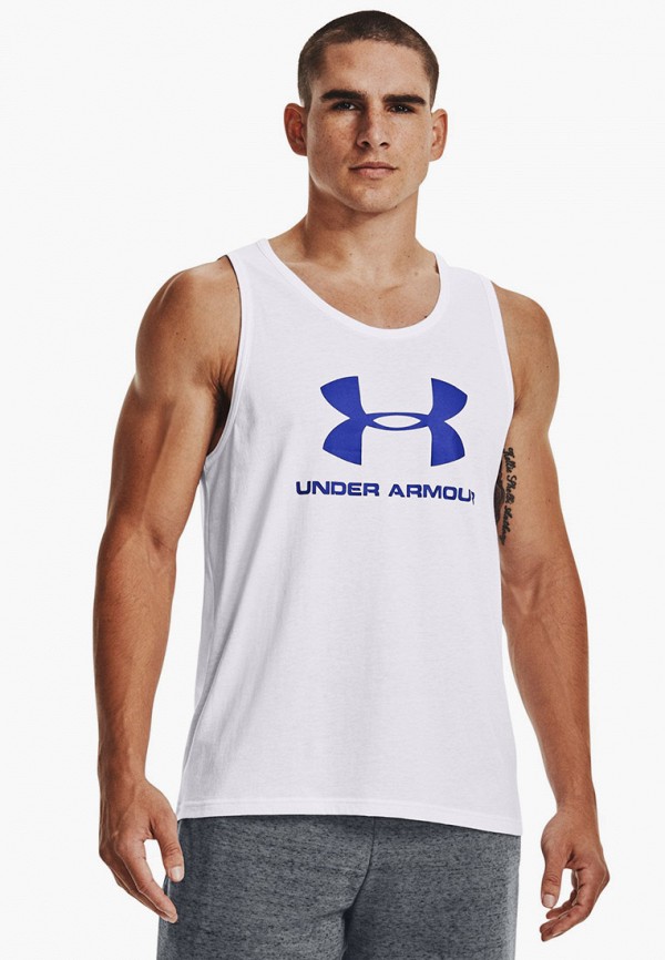 

Майка спортивная Under Armour, Белый, UA SPORTSTYLE LOGO TANK