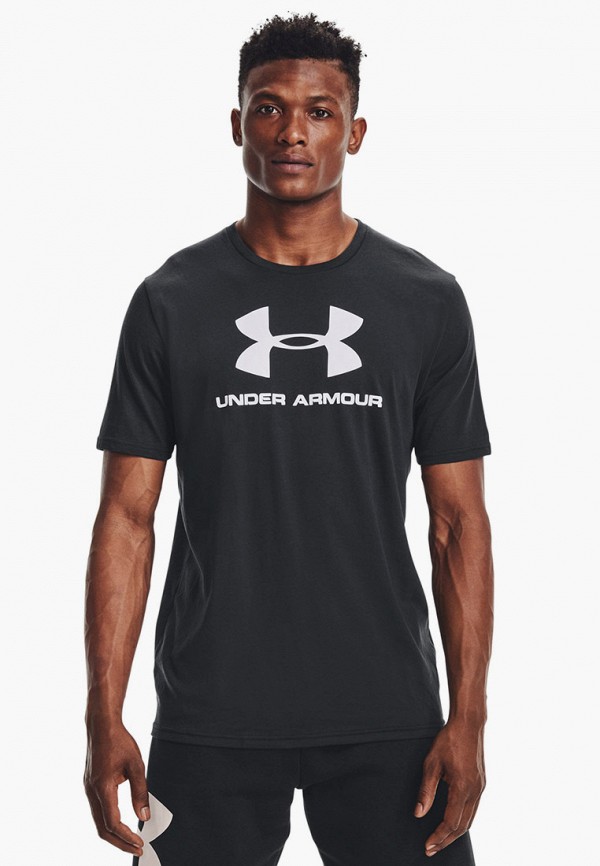 

Футболка спортивная Under Armour, Черный, UA SPORTSTYLE LOGO SS