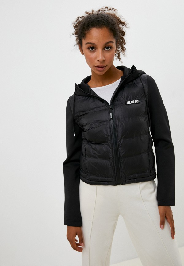

Куртка утепленная Guess, Черный, DAHLIA PUFFER