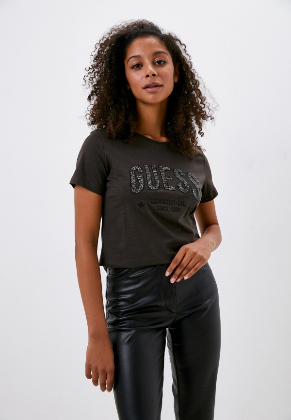 

Футболка Guess Jeans, Хаки