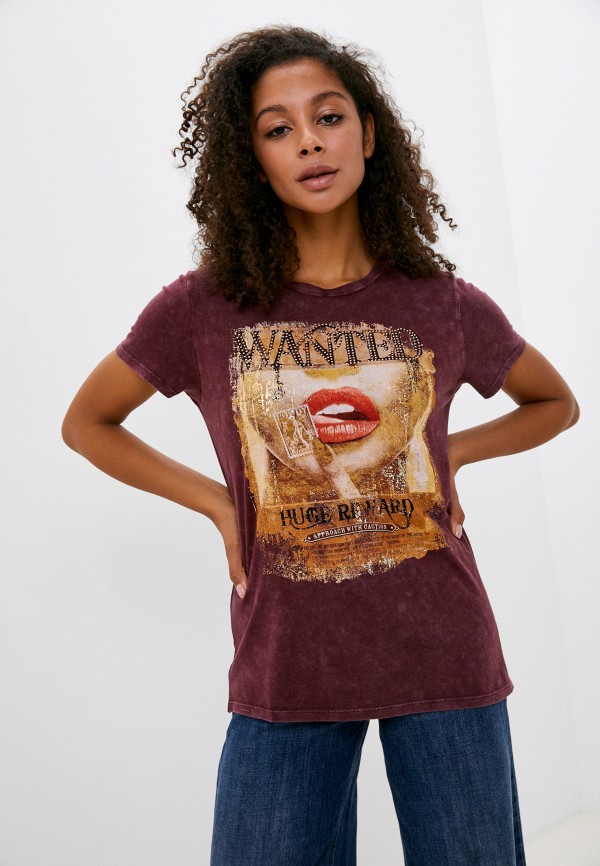 

Футболка Guess Jeans, Бордовый