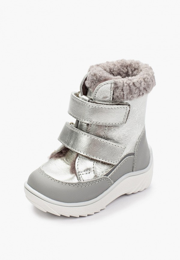 Ботинки Котофей серебряный, размер 22, фото 2