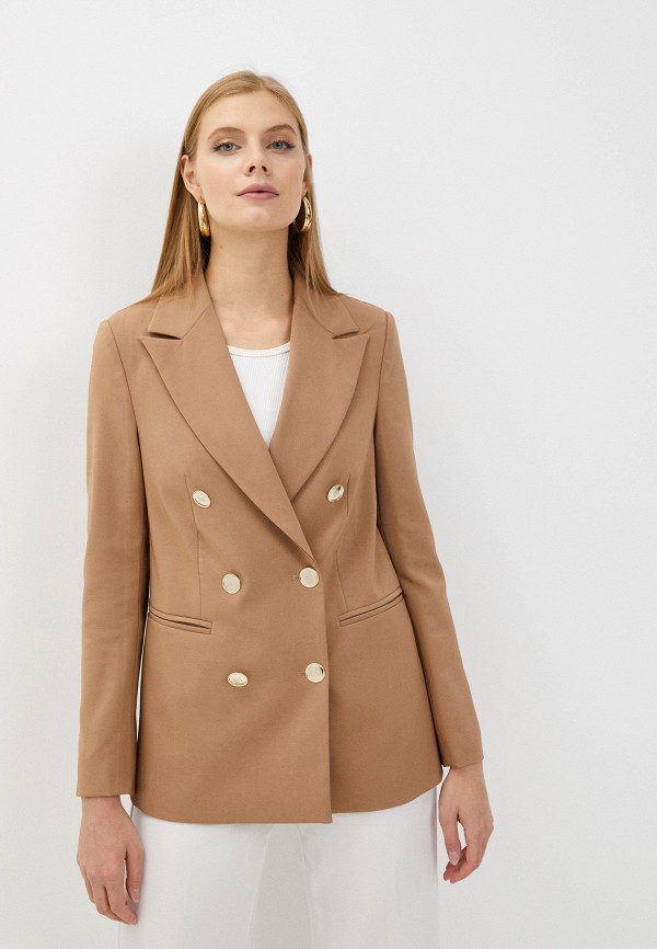 Пиджак Rinascimento коричневого цвета