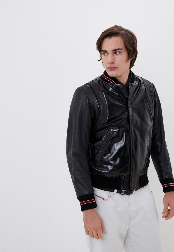 

Куртка кожаная Diesel, Черный