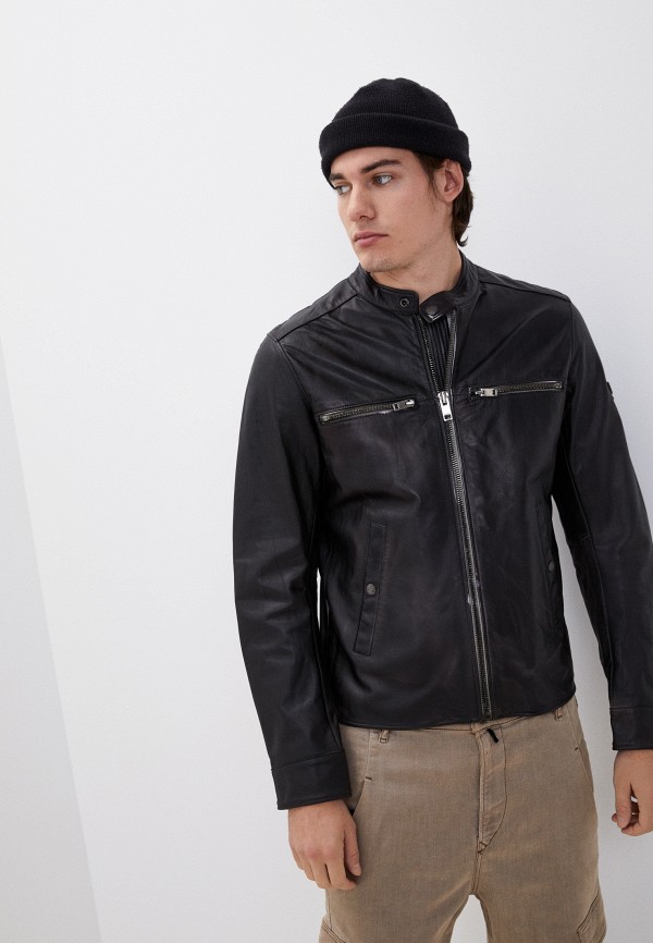 

Куртка кожаная Diesel, Черный