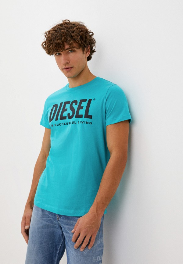 

Футболка Diesel, Бирюзовый
