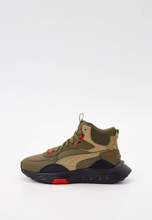 

Кроссовки PUMA, Хаки, Wild Rider Mid WS