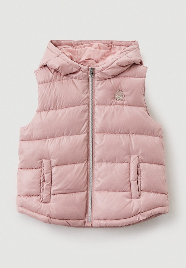 

Жилет утепленный United Colors of Benetton, Розовый