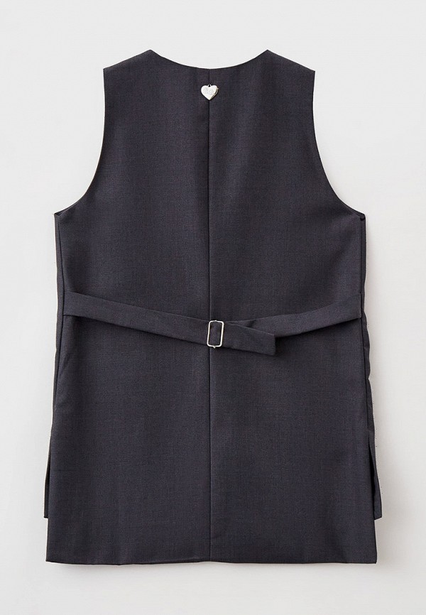 фото Жилет button blue