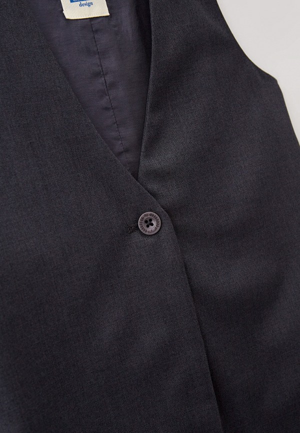 фото Жилет button blue