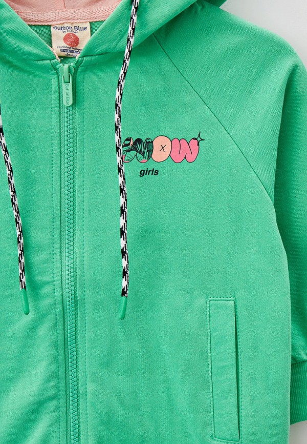 фото Толстовка button blue