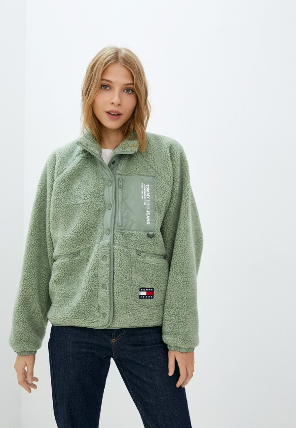 

Куртка утепленная Tommy Jeans, Зеленый, REVERSIBLE